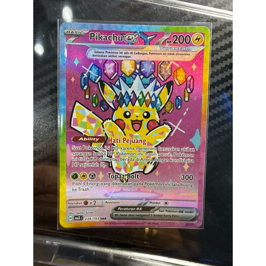 PIKACHU EX SAR (MA3)