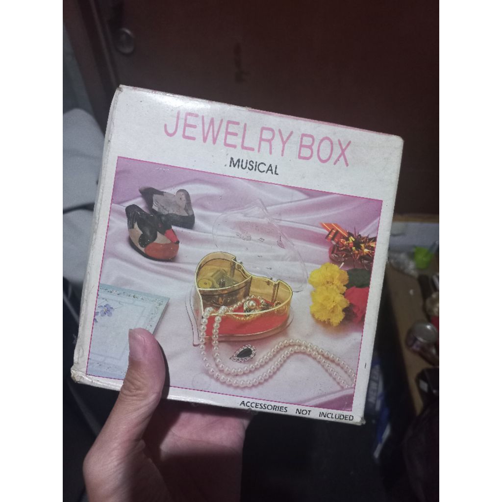 Kotak Musik dan Perhiasan Music Jewelry Box jadul