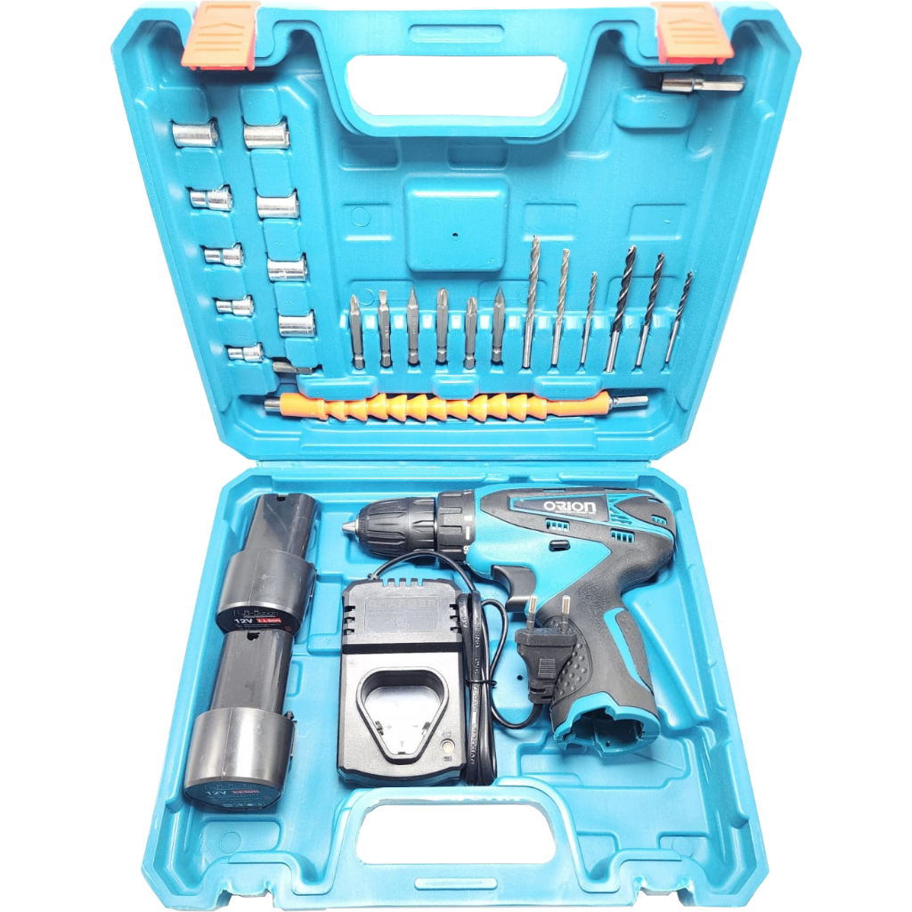MESIN BOR / BOR CORDLESS ORION 2 BATERAI TANPA KABEL DC-6650