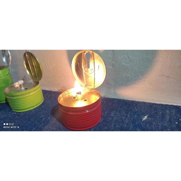 (TERMURAH) Lampu unik minyak goreng DAMAR RITUAL C lampu hias mini / lampu ritual / lampu ublik / da