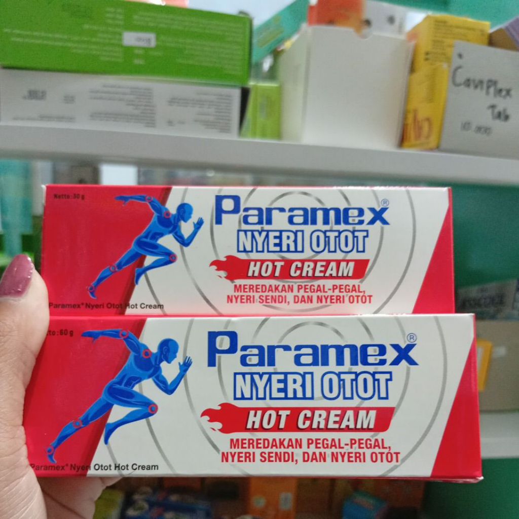 Krim Nyeri Otot Paramex - Meredakan Nyeri Sendi dan Otot