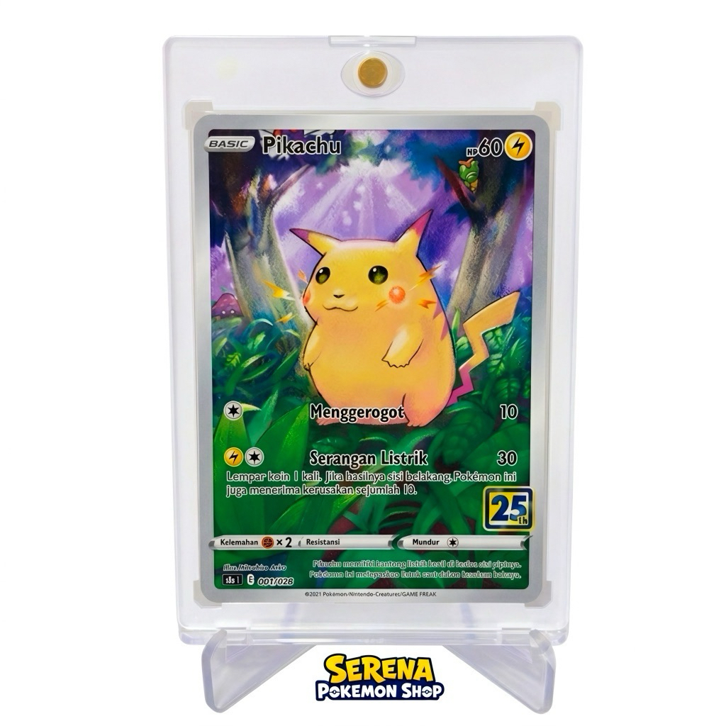 Pikachu 25th Anniversary - Pokemon TCG Indonesia