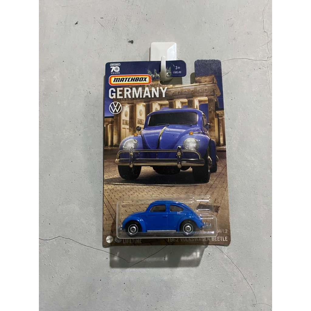 MATCHBOX 1962 VOLKSWAGEN BEETLE BLUE