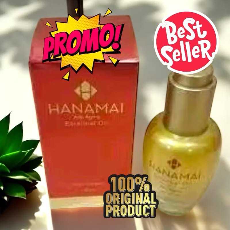HANAMAI Essential Oil Anti Aging | Face Oil Wajah | Serum Oil | Melembapkan, Menutrisi & Menjaga Ela