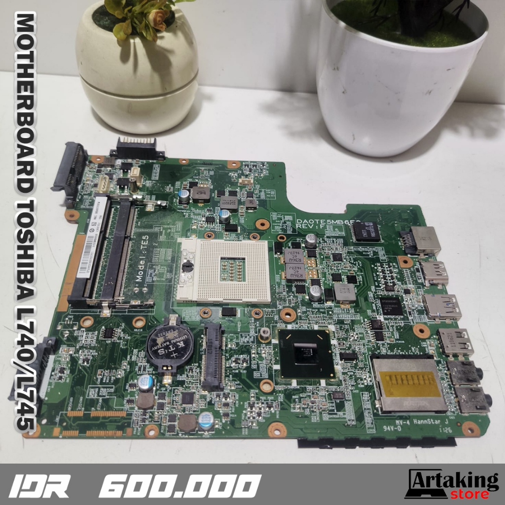 MotherBoard Laptop Toshiba L740/L745 Bekas