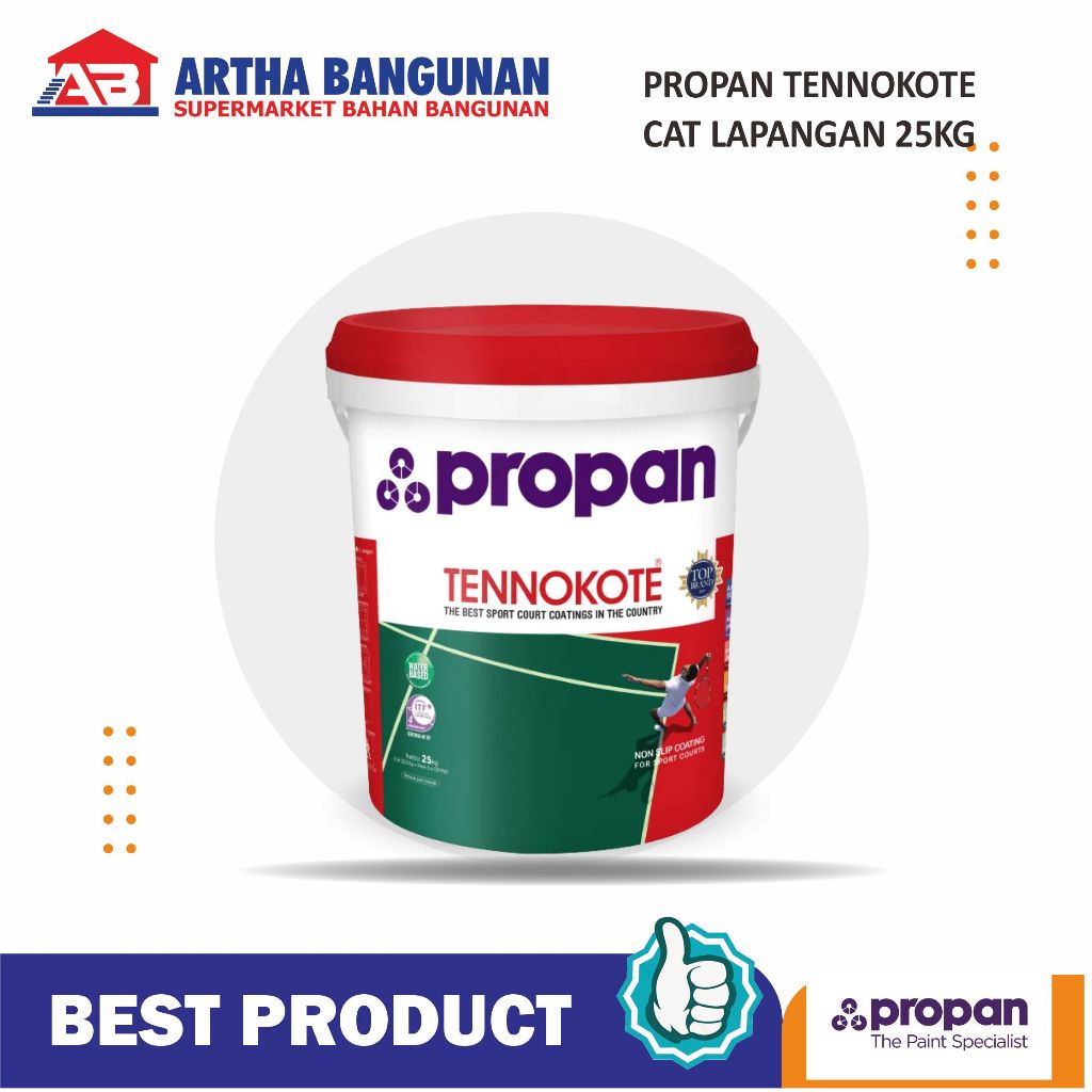 PROPAN TENNOKOTE CAT LAPANGAN 25KG