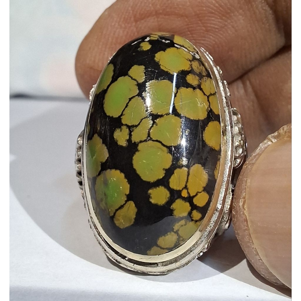 PIRUS HUBEI XINJIANG HIJAU PUPUS GRADASI EST DIM 26x15x7 RING 7