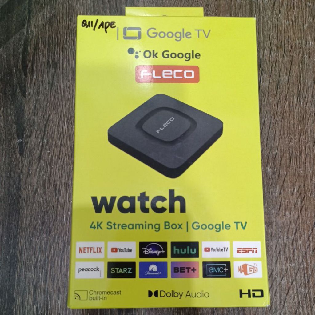 Google Tv Box Fleco 4K (Dolby Audio) HD