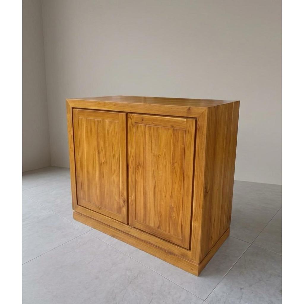 Bufet Cabinet Minimalis Jati Bufet Minimalis Kayu Jati Bufet Serbaguna kayu Jati