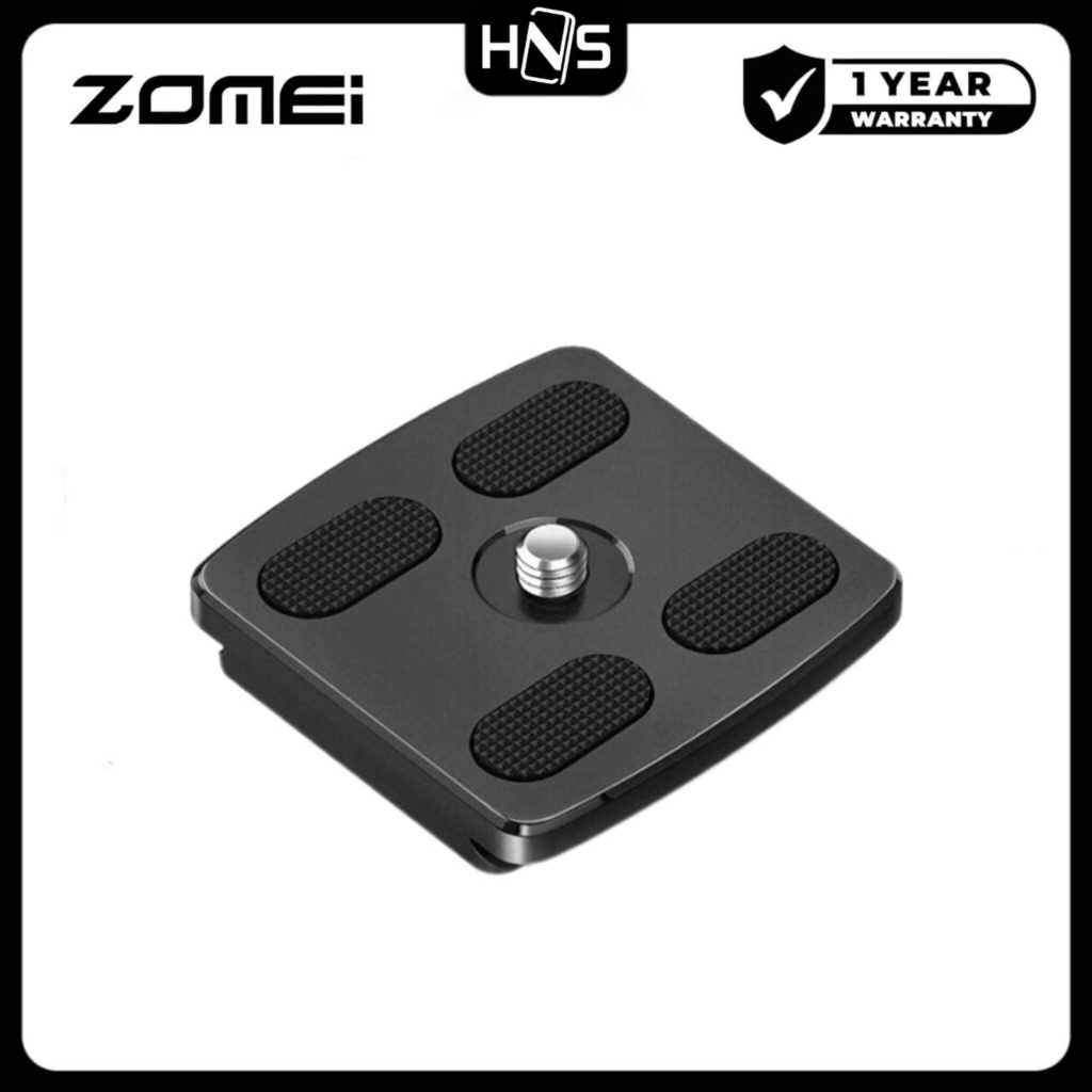 ZOMEI Metal Quick Release Mounting Plate for Tripod Q555, Q666, Z818, M5