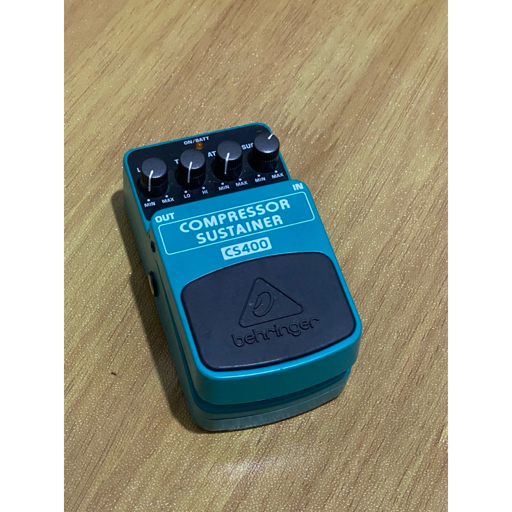 Peda Gitar Behringer Compressor Sustainer Second
