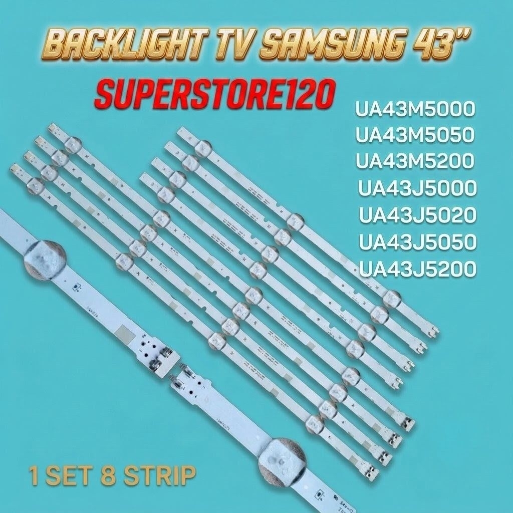 BACKLIGHT TV SAMSUNG UA43M5000 UA43M5200 UA43M5050 UA43J5000  UA43M5100 UA43J5020 UA43J5050 UA43J520