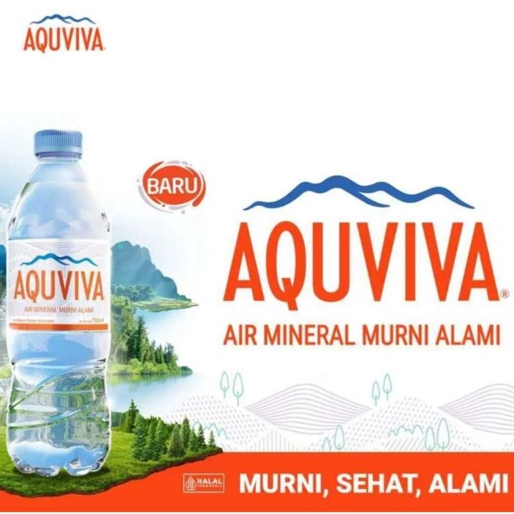Aquviva/Aquviva 700ml/Aquviva 700 ml/aquaviva/air mineral Aquviva-air 700ml-Air kemasan botol
