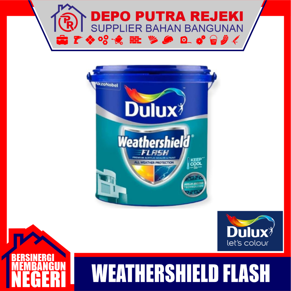 Dulux Weathershield Flash 5KG