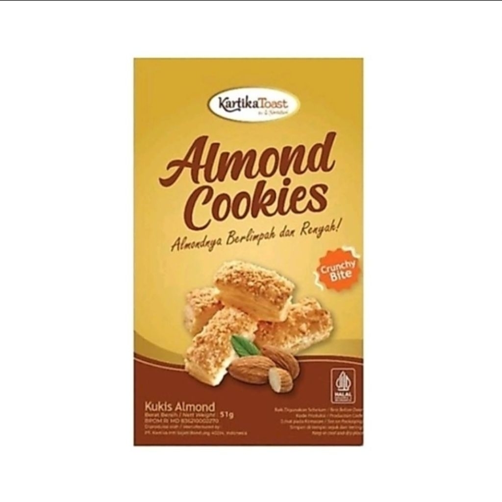 Almond Cookies Kartika Sari 51Gr