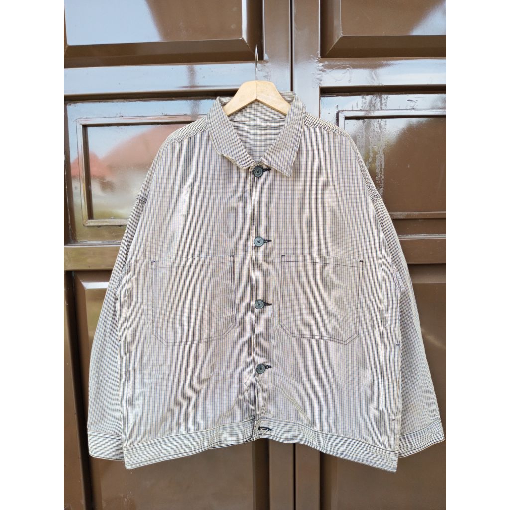 plaid oversize jacket ( jacket plaid )