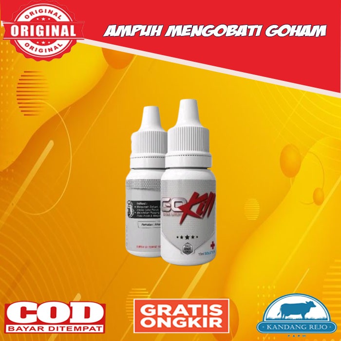 GOKILL Obat Ayam Goham Sariawan Manikan Ngemil Infeksi Paruh Parah Ampuh