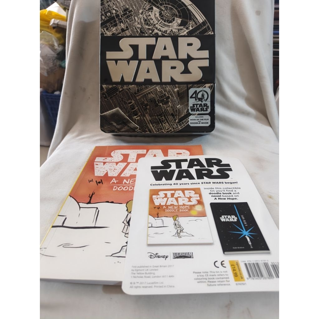 Star Wars book 40 th anniversary inport