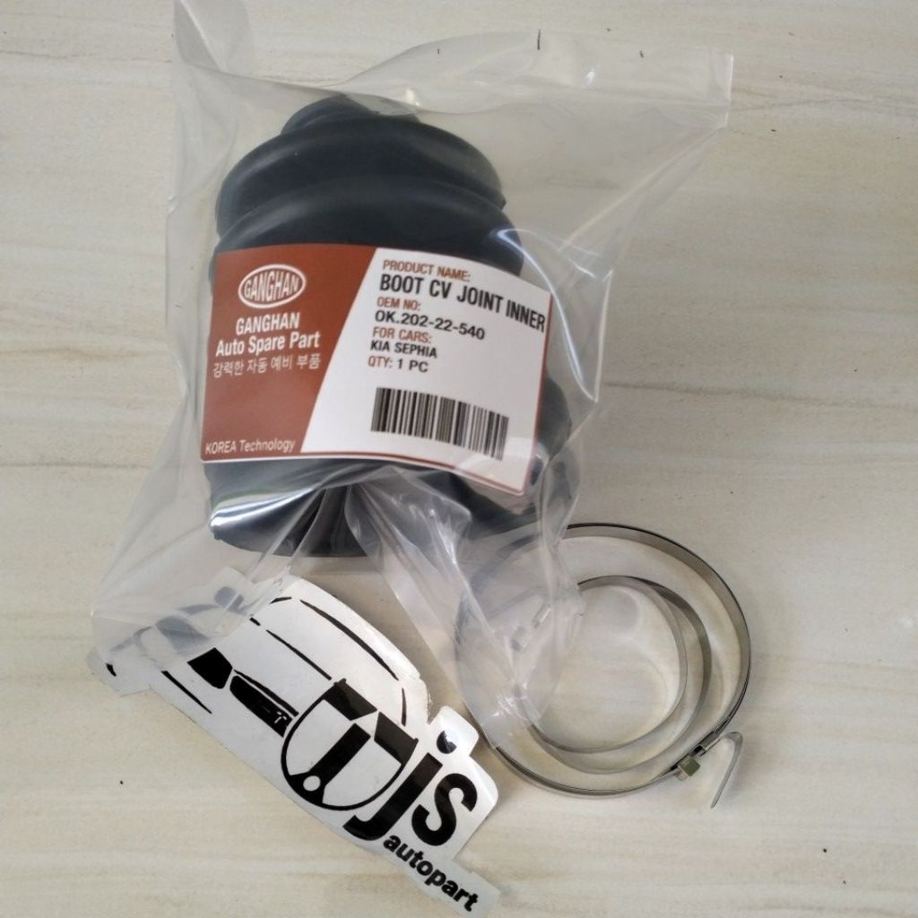 Karet boot CV joint inner Timor / Karet boot CV joint dalam Timor plus kleman