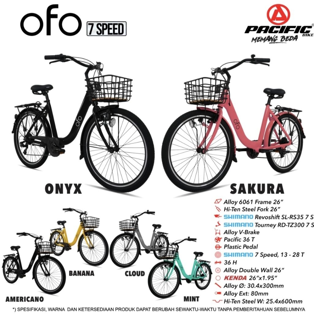 Sepeda Pacific Ofo