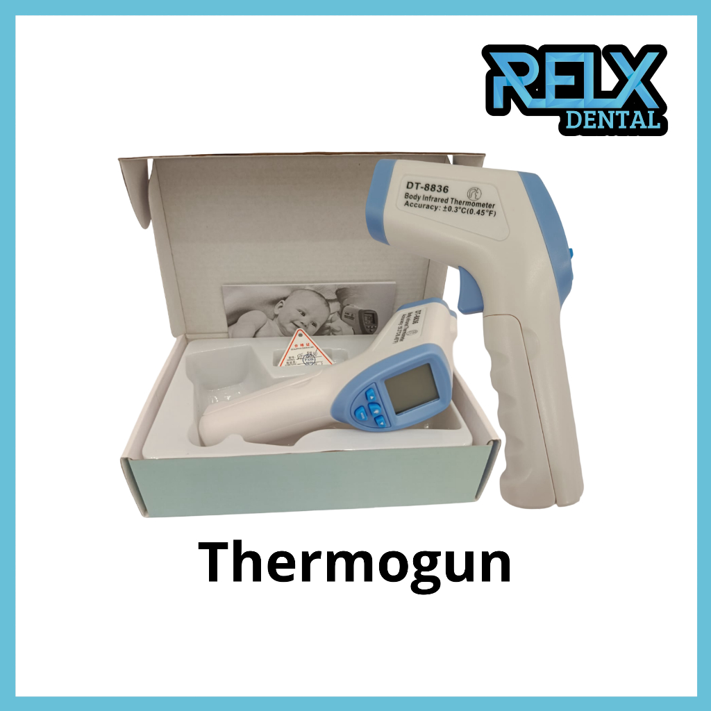 RELX Termometer Tembak Suhu Badan Infrared Body Infrared Thermometer DT8836