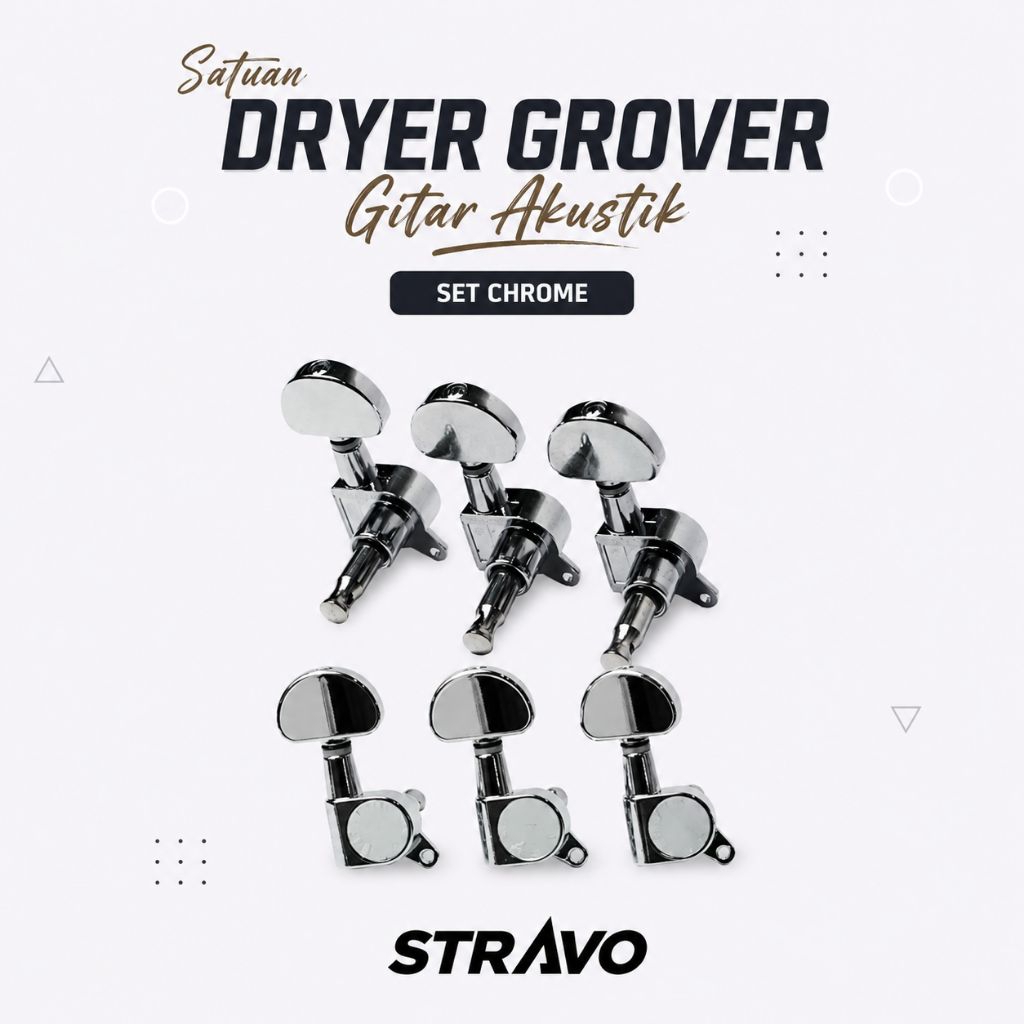 Dryer Grover Gitar Cowboy / Puteran Gitar Cowboy / Grover Gitar Cowboy / Dryer gitar Akustik Cowboy