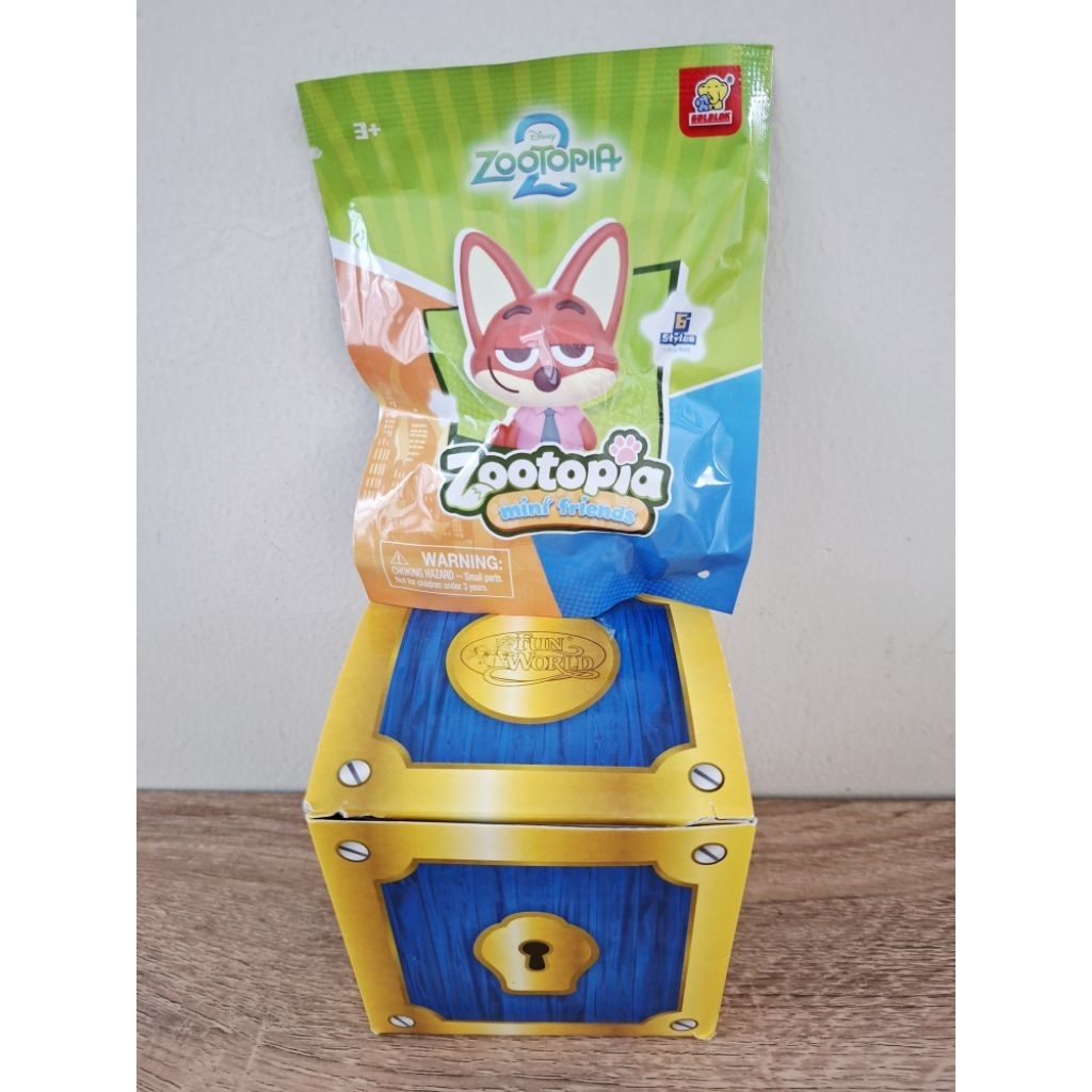 blind box funworld zootopia mainan karakter zootopia funworld merchandise funworld zootopia