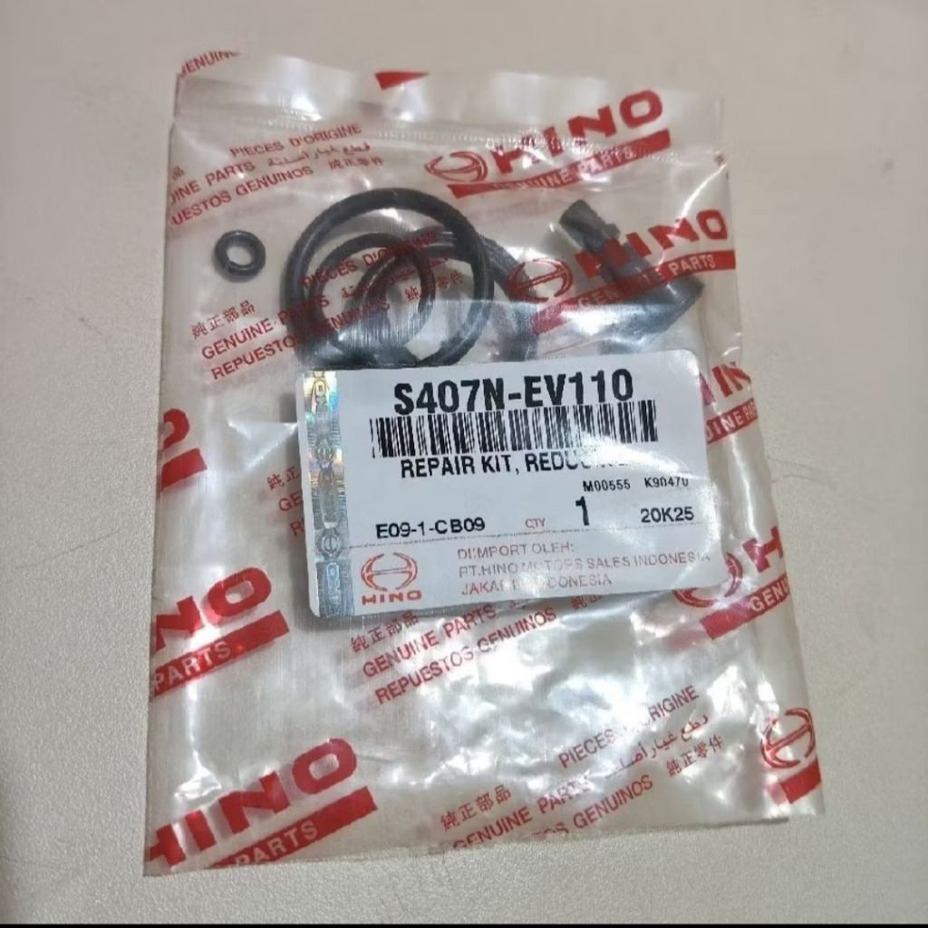 REPAIR KIT REDUCING VALVE CHECK GOVENHUR HINO 500 S407N-EV110