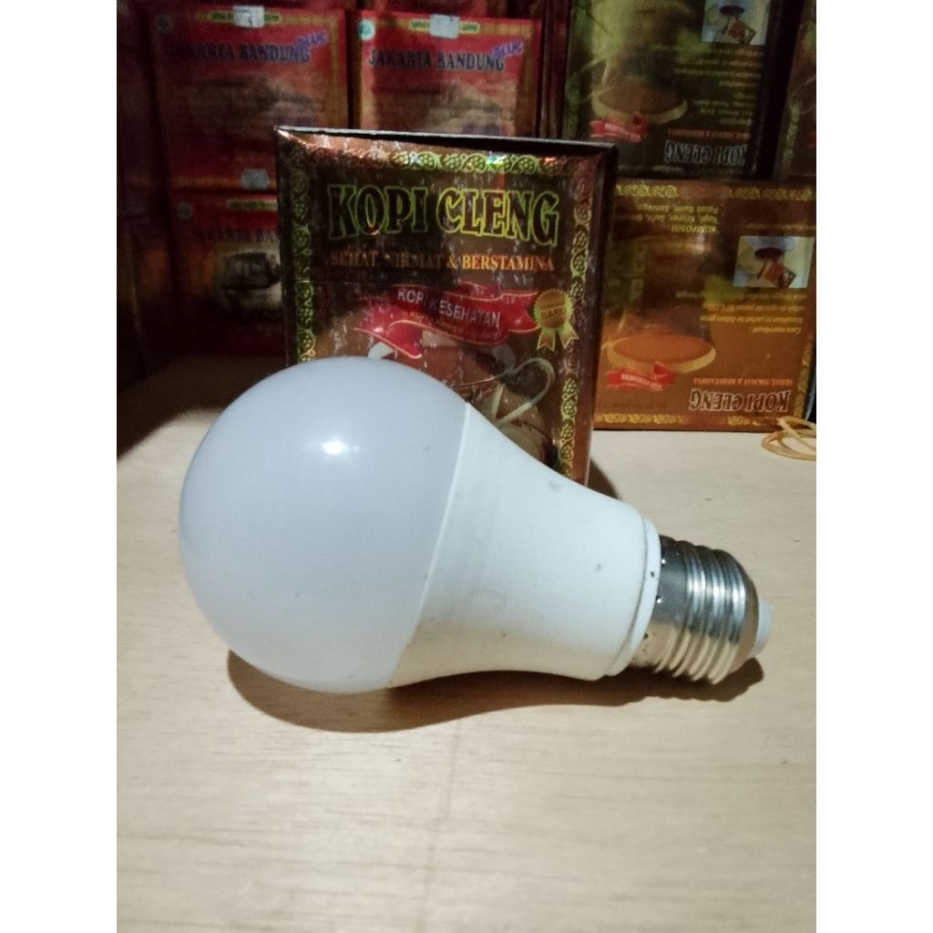 lampu warna coklat cleng kopi100% original