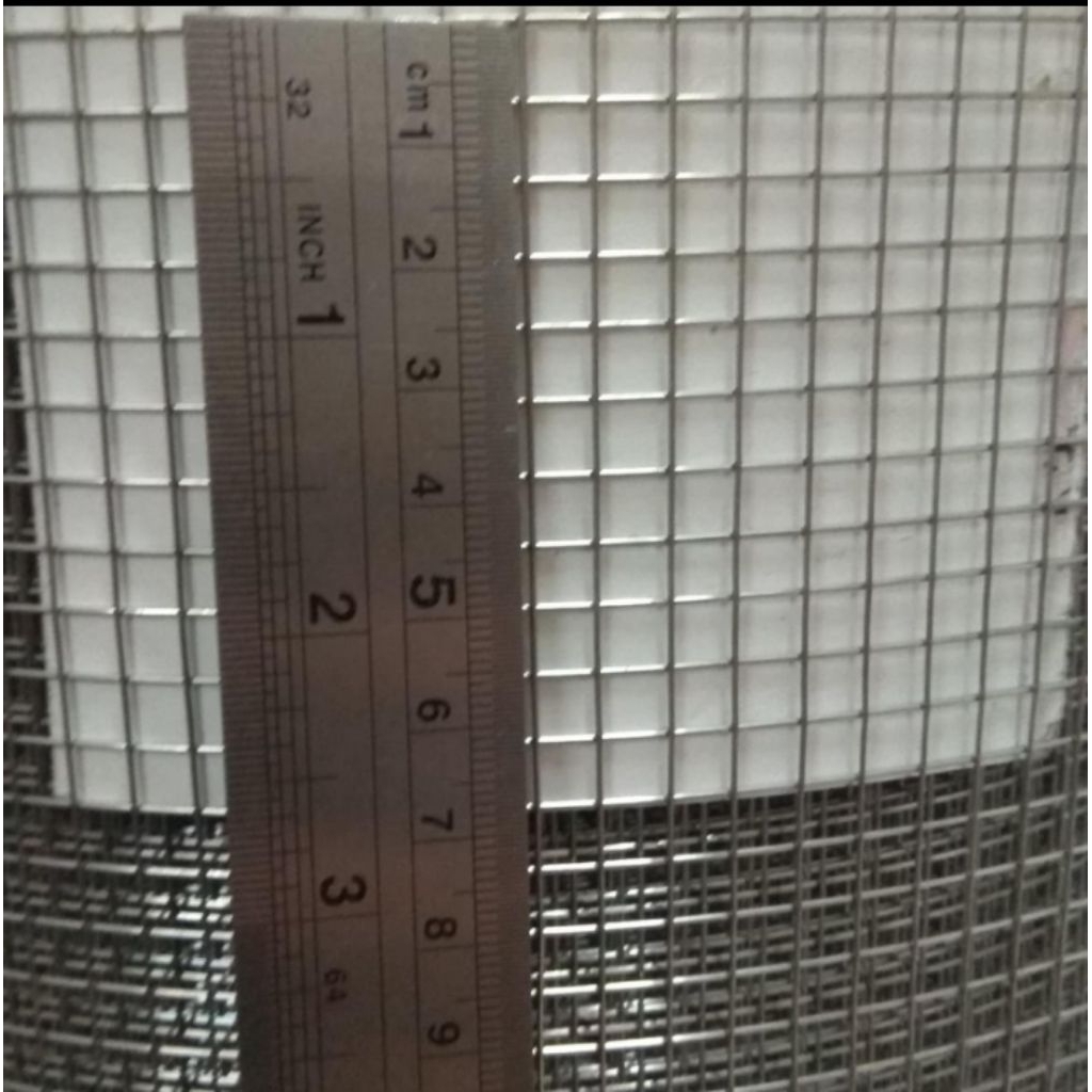 Kawat Wiremesh 6mm x 100cm / kawat ram SS304 tabal 0,8mm