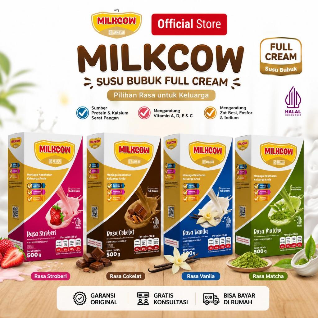 Milkcow Plus Milkcowplus Susu Milkcow Plus Milkcowples 500 Gram