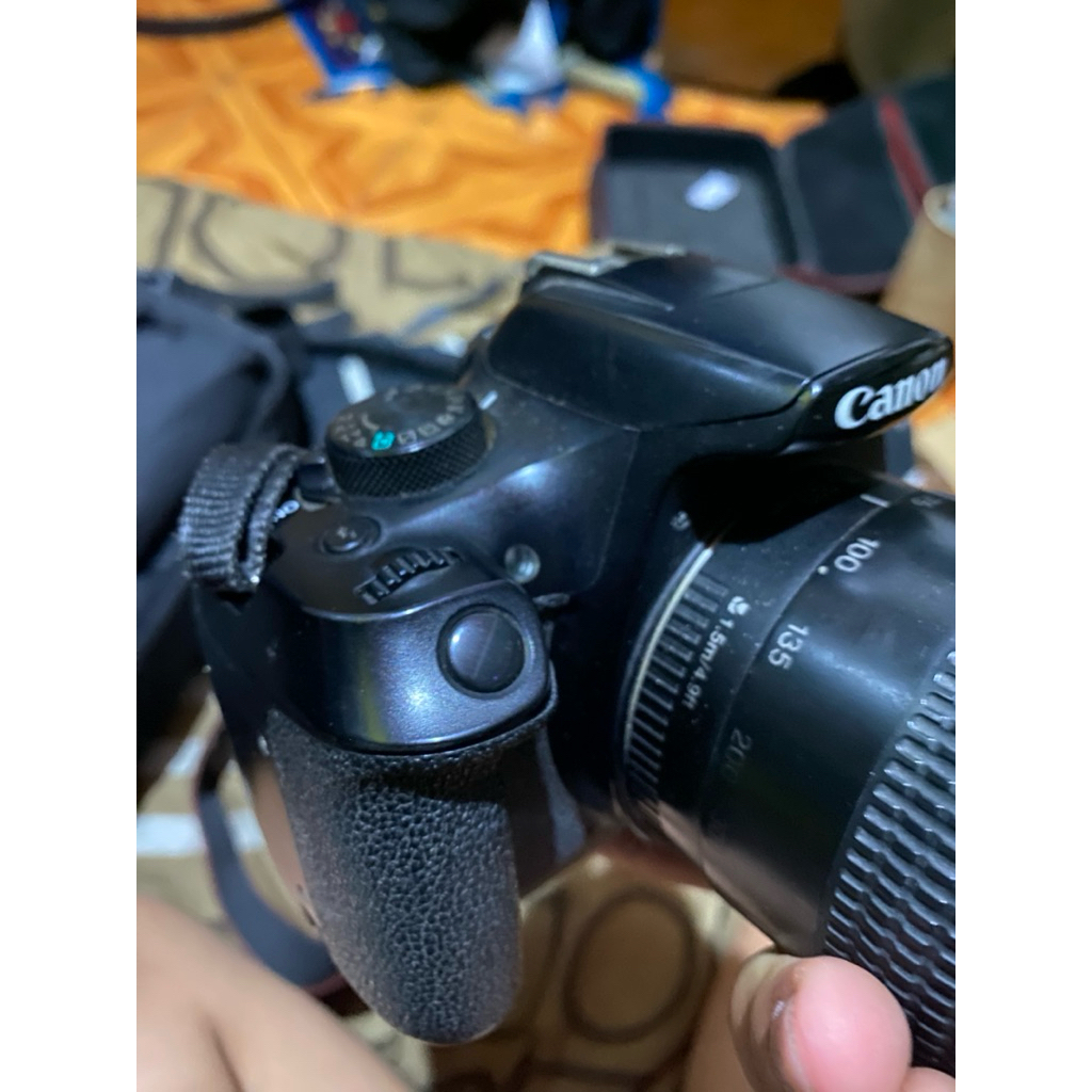 KAMERA CANON 1300D + Lensa Fix 50mm