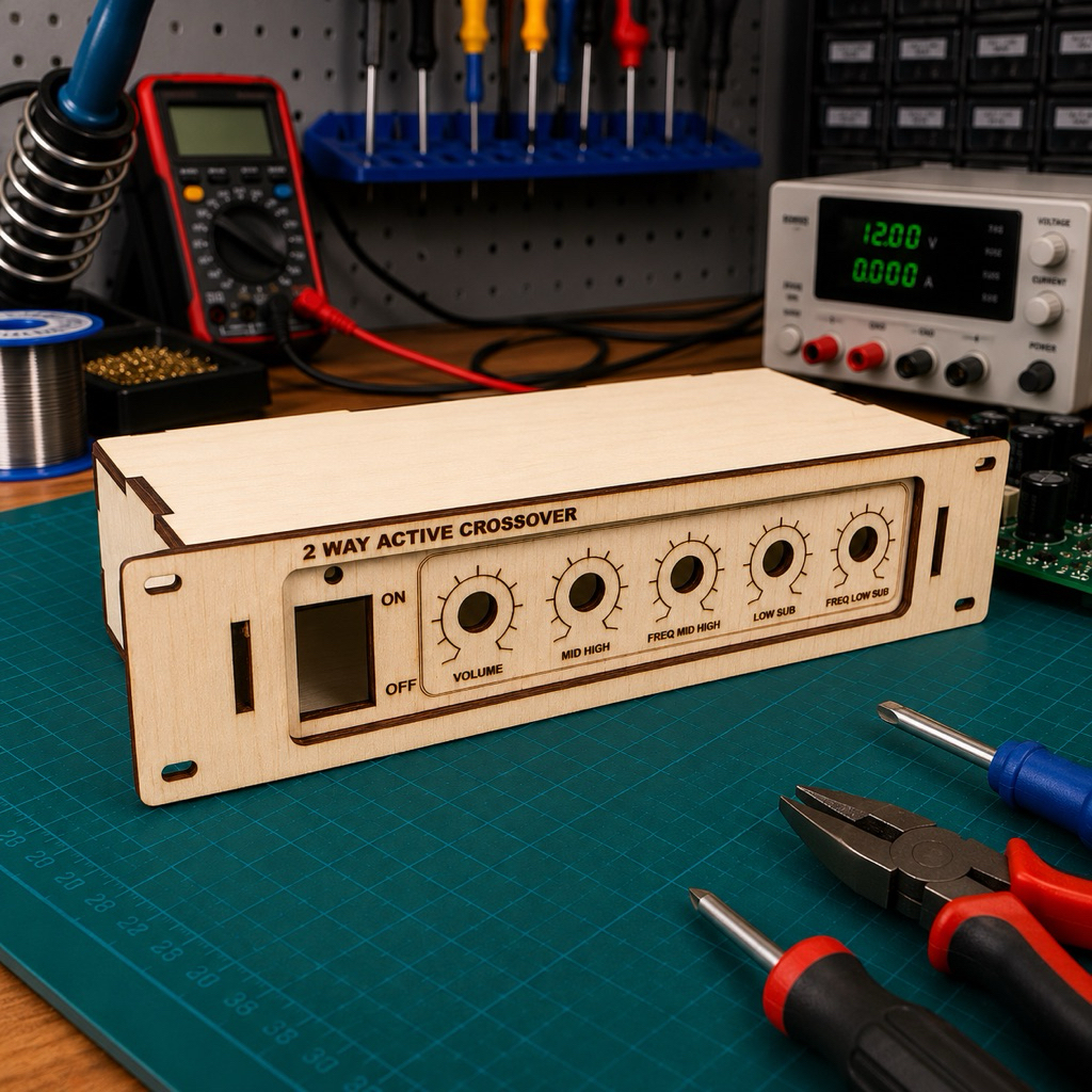 Box Miniatur Crossover 2 Way 5 Potensio
