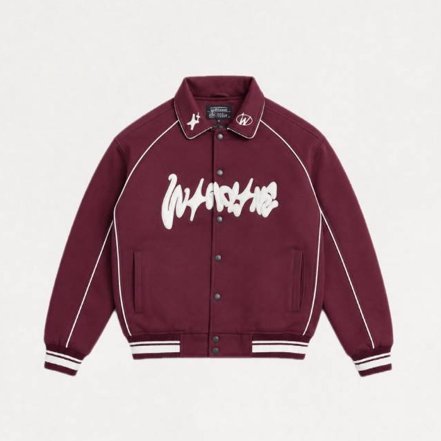 WPCO - Jacket Varsity Blaze Maroon