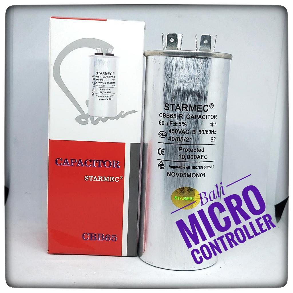 Capacitor / Kapasitor 60uf 450 Vac - CBB65