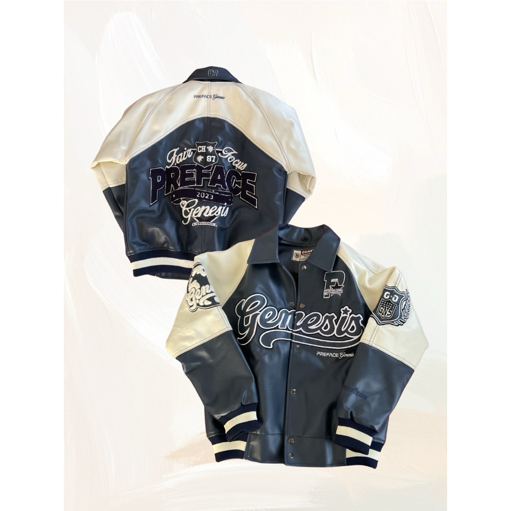 Jacket Varsity Genesis | Perface Sherpa Glazed | Preloved Ori