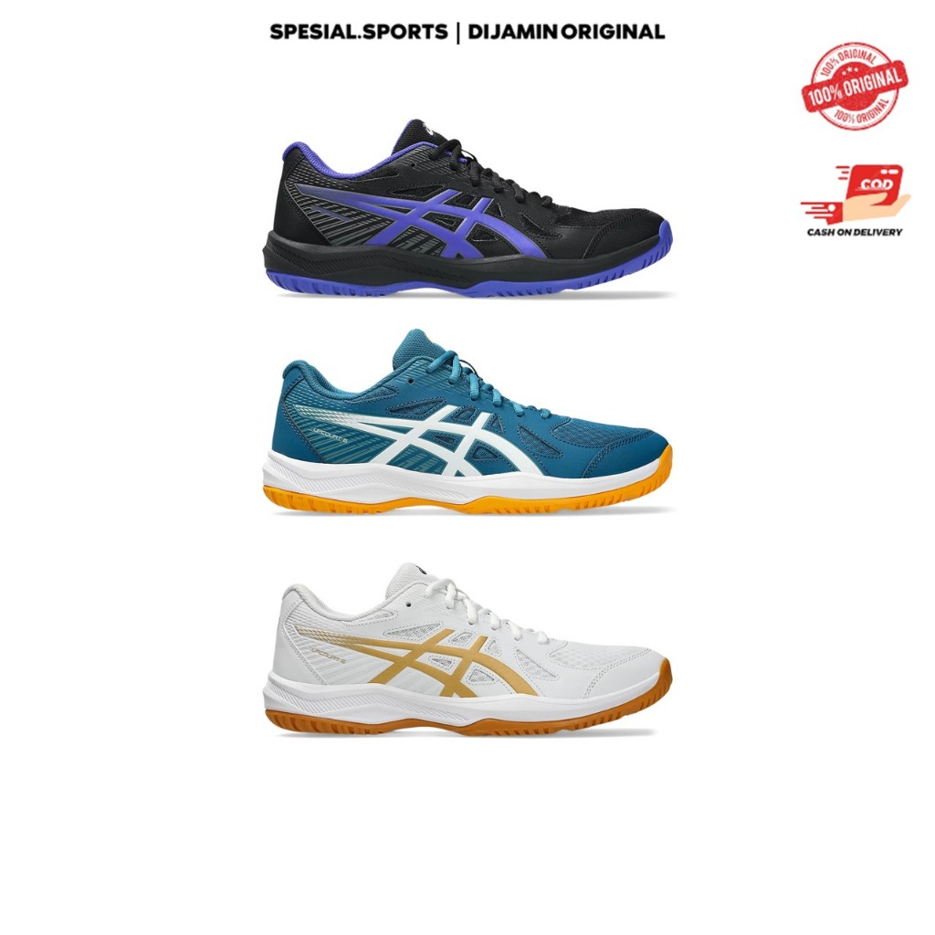 ASICS UPCOURT 6 MEN - SEPATU TENIS ORIGINAL