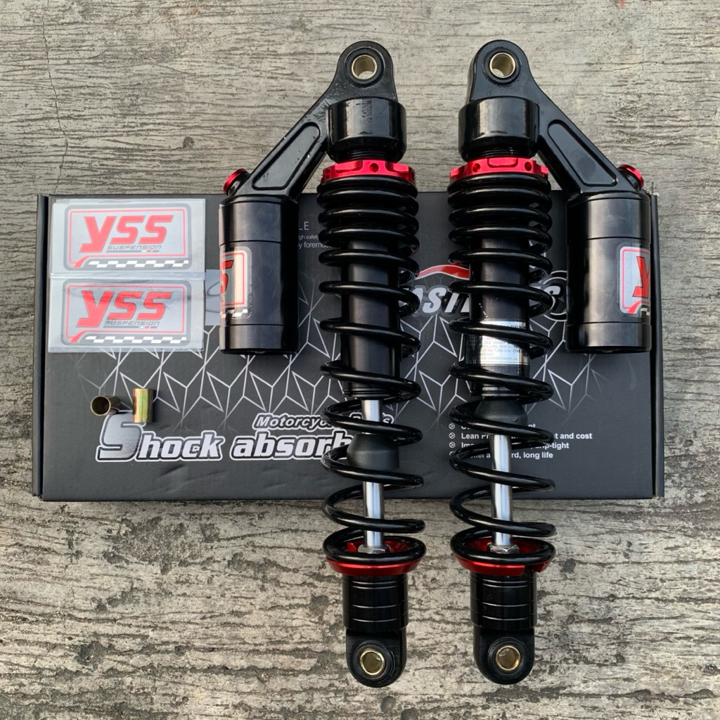 Shock belakang tabung atas supra kharisma rbt revo rx King jupiter Vega dll mdl gezi free stiker yss