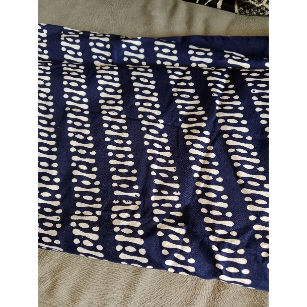 Pre Order Syal Batik Biru 10 Pc