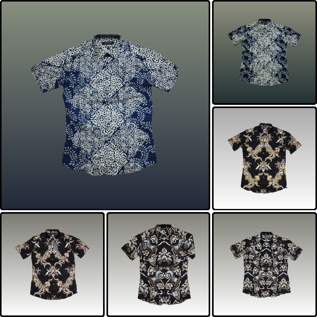 ALISAN BATIK REGULER PENDEK | ALISAN BATIK SLIMFIT PENDEK | ABPDK001