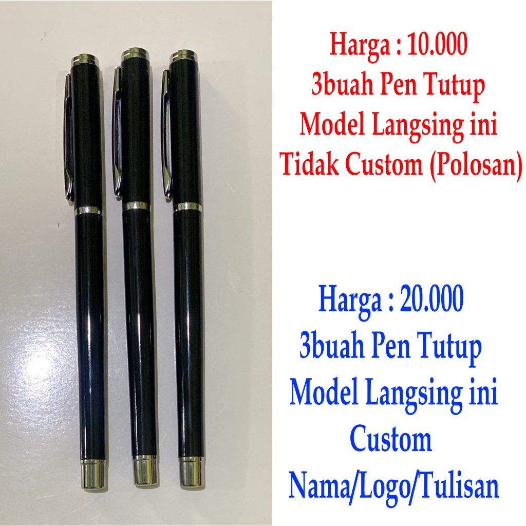 Ballpoint Pen Souvenir Kantoran  Pen Exclusive  Pen Parker Pen Metal Pen Premium Custom Pen Pena Cus