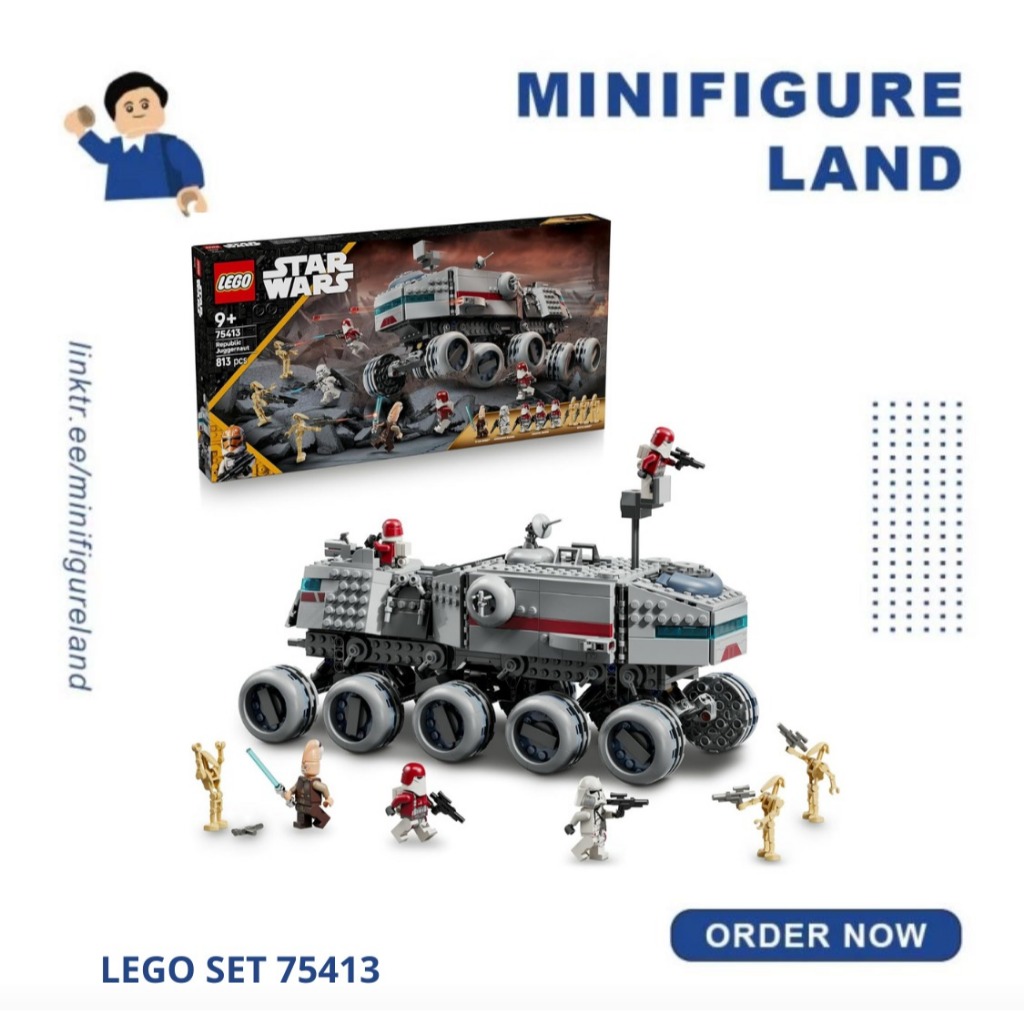 Lego Set - 75413 - Republic Juggernaut