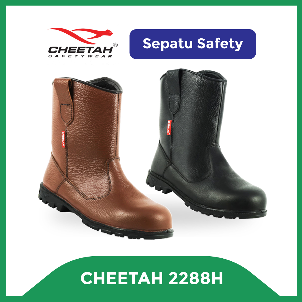 Sepatu Kerja Cheetah 2288 Safety Shoes Cheetah 2288 Sepatu Boot Safety Cheetah 2288