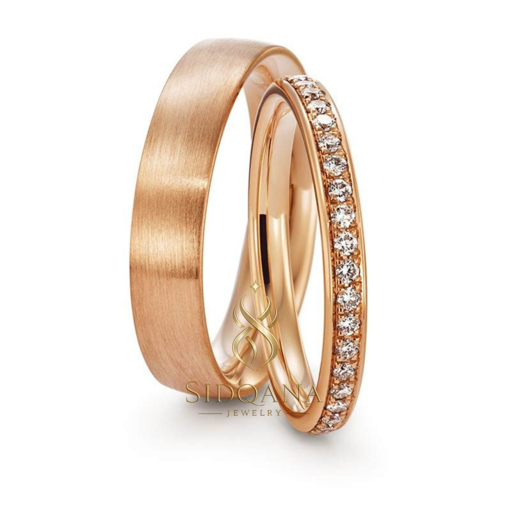 Sidqana Jewelry - Cincin Couple Silver Perak Murni - Couple Ring