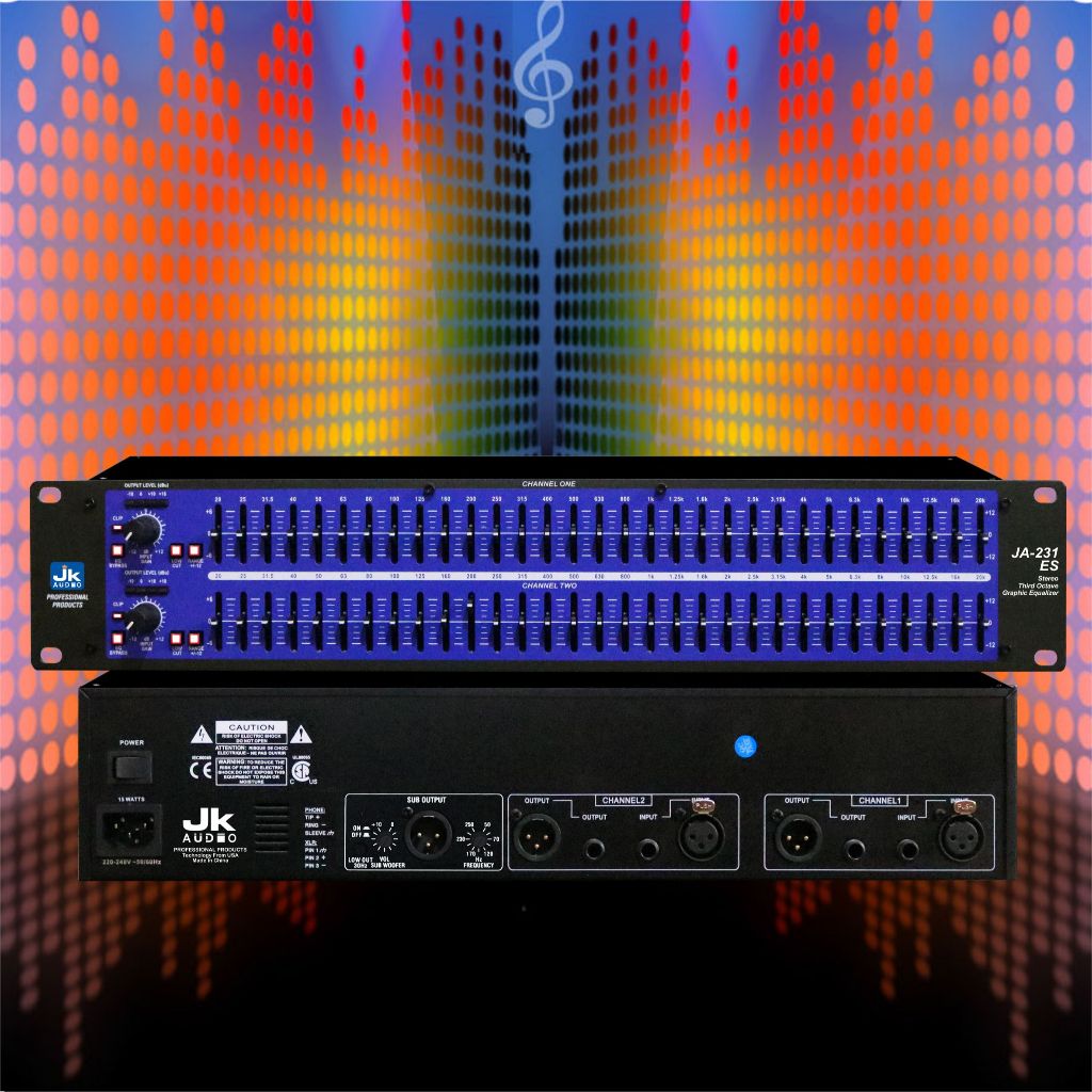 Equalizer 231 ES JK audio JA 231ES + SUB
