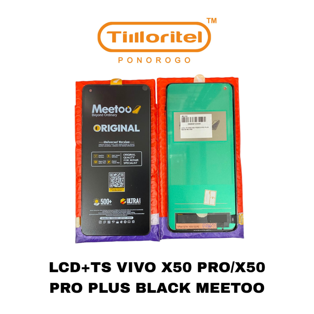 LCD+TS VIVO X50 PRO/X50 PRO PLUS BLACK - MEETOO