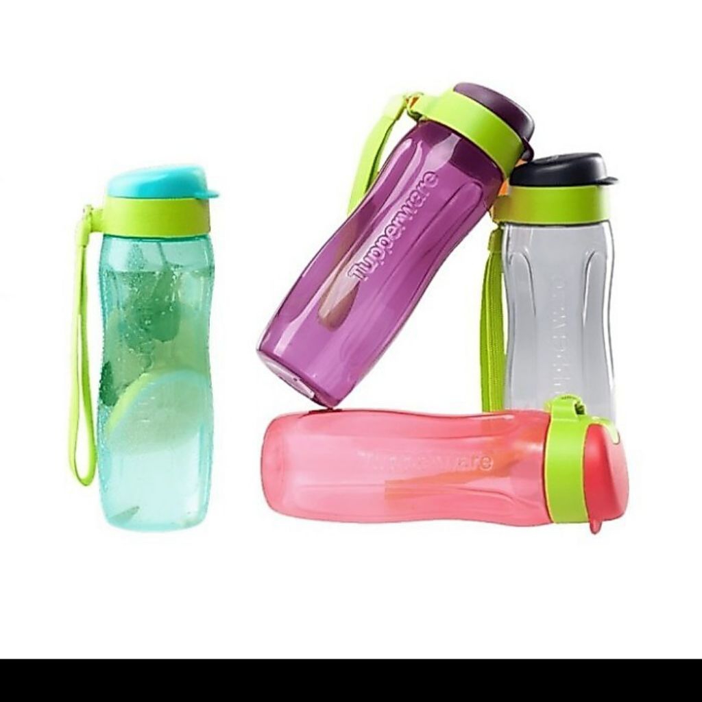 eco fashion 500ml flip tali new tupperware botol minum anak tk sd smp