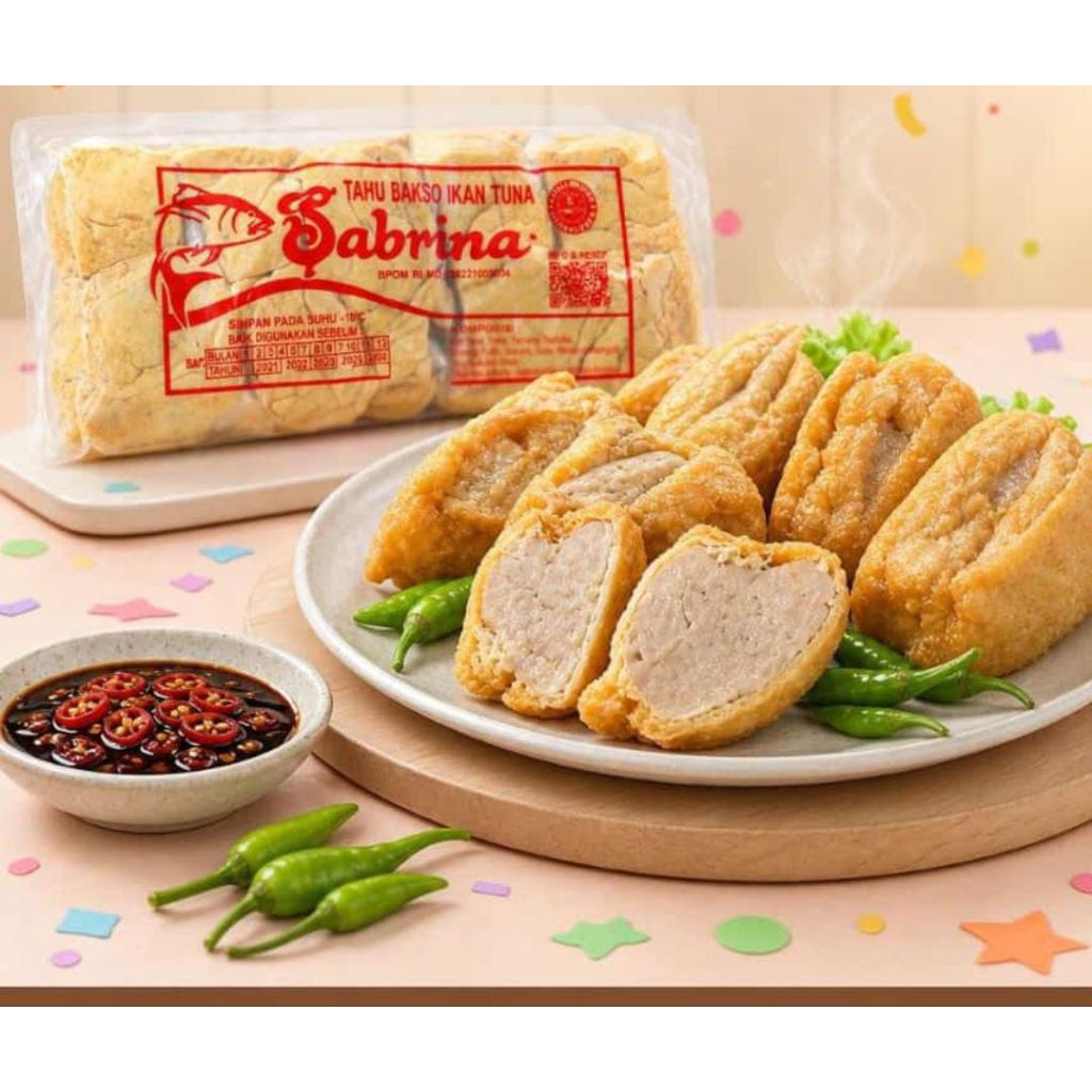 [ TAHU BAKSO TUNA SABRINA ] Tahu Bakso Baso Tabso Tabakso Tahu Tuna Sabrina khas Pacitan Spesial Vac
