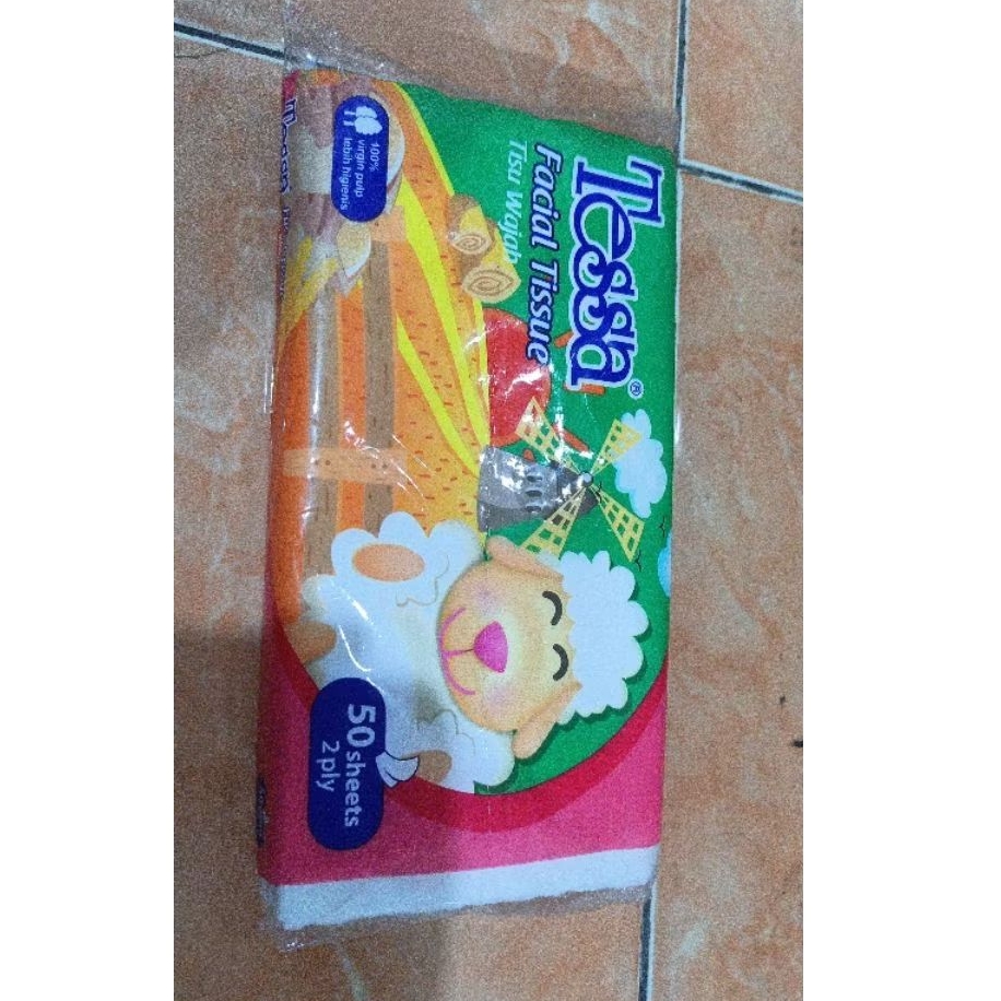 TISSUE TESSA 50SHEET 2PLY
