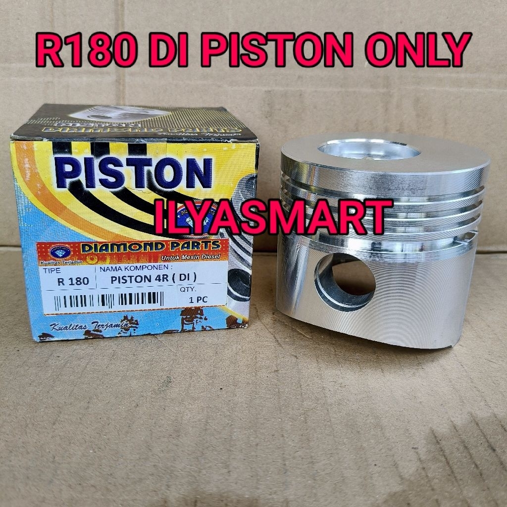 R180 DI PISTON || SEKER DIESEL TIPE R180 DI atau 8pk DIESEL R180